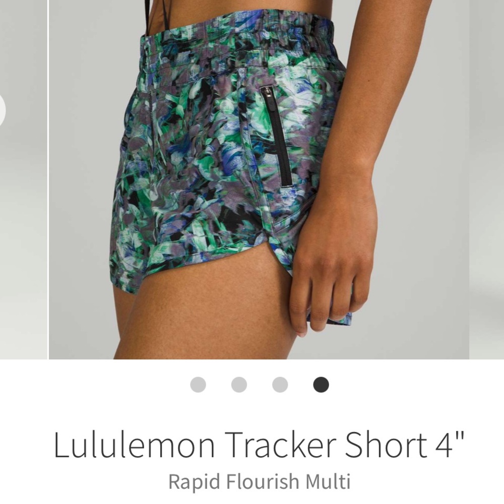 lululemon pattern tracker shorts